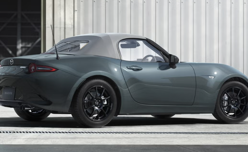 Mazda Refreshes the 2027 Miata in Graphite Green