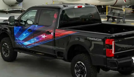 Ford Gets Into Spirit Of America With Super Duty Patriotic Package