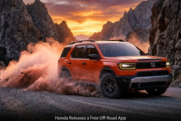 Honda Releases a Free Off-Road App