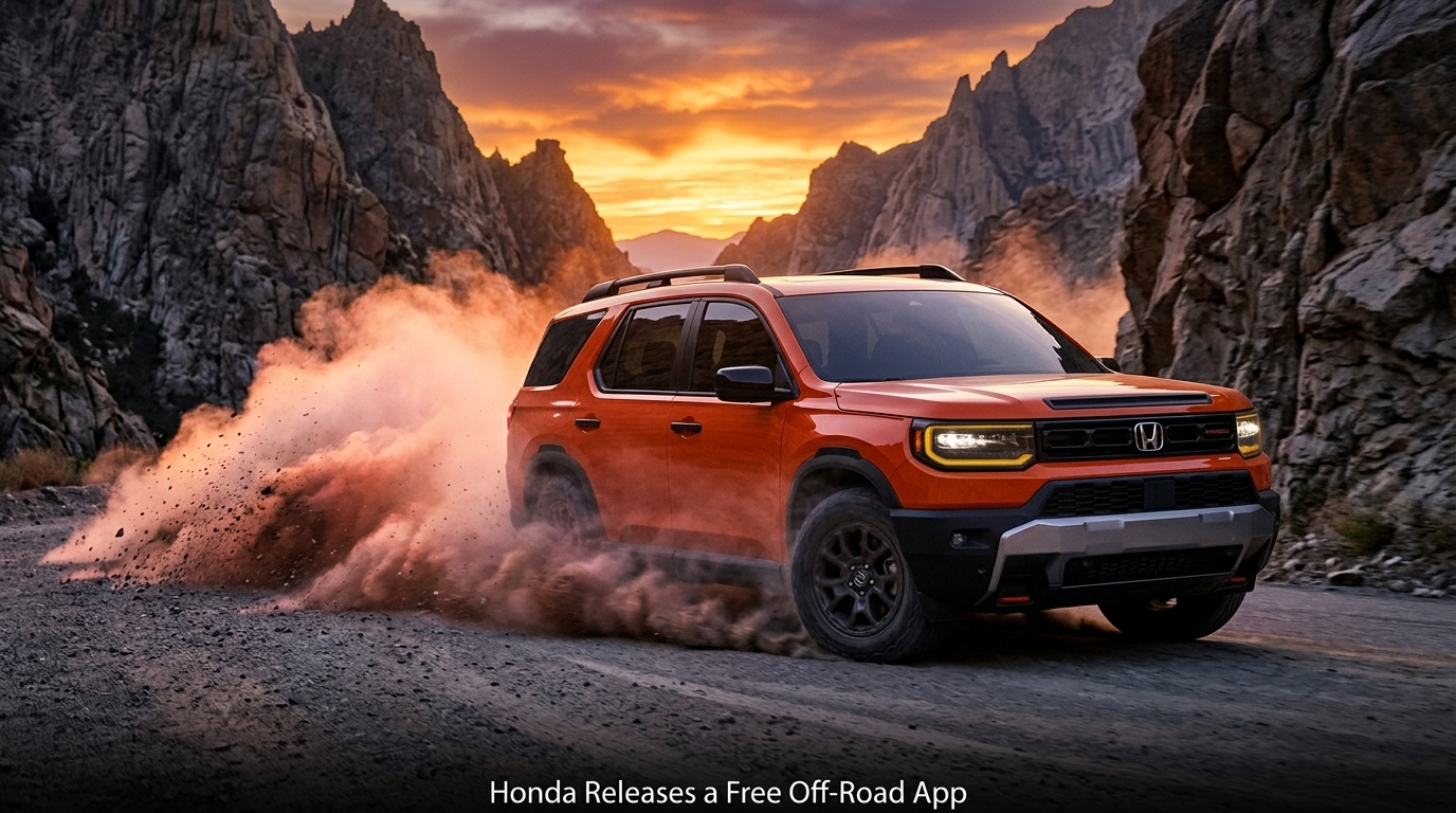 Honda Releases a Free Off-Road App